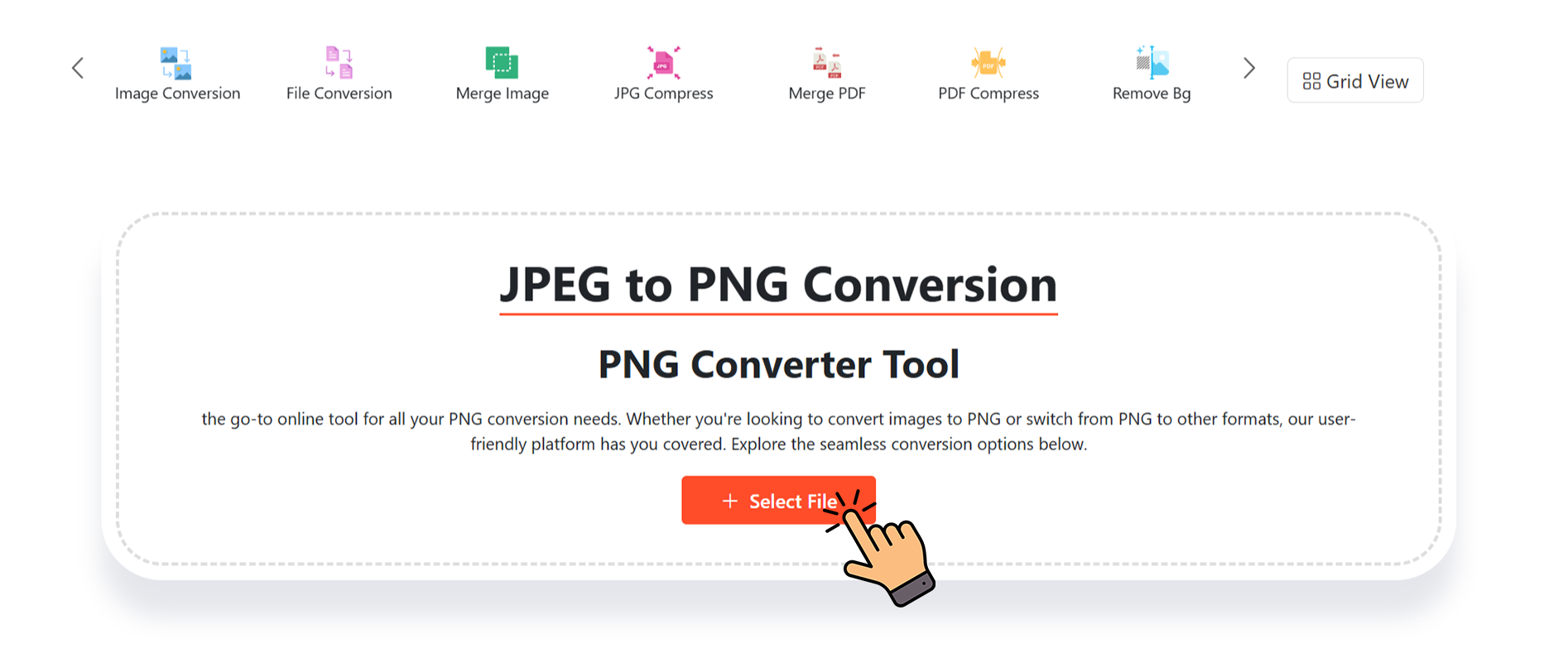 Select Your JPEG File