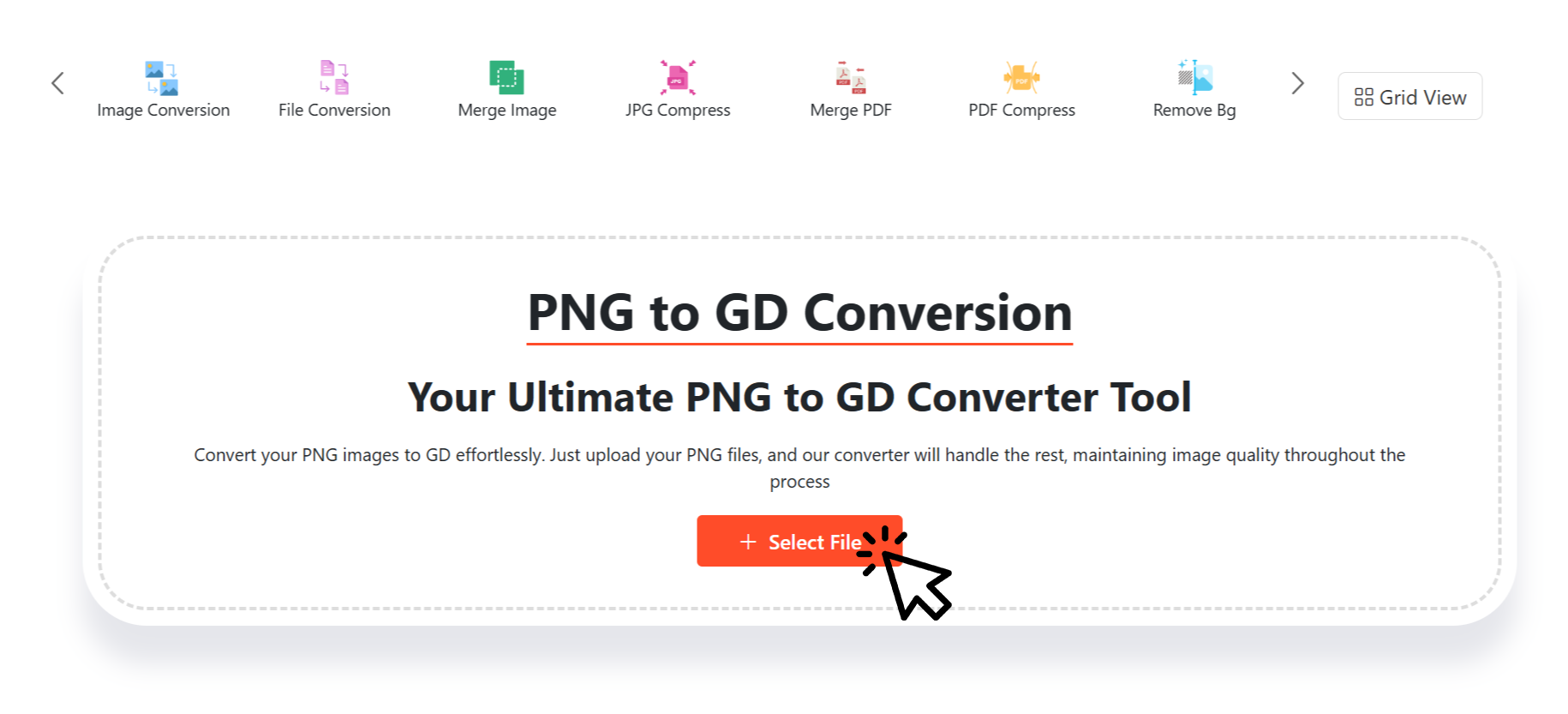 Select Your PNG File