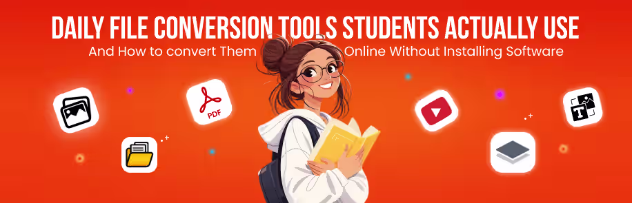Daily File Conversion Tools Students Actually Use And How To Convert Them Online Without Installing Software
