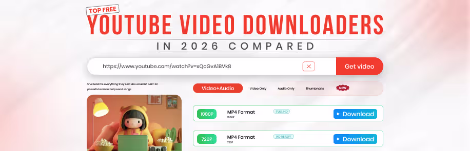 Top Free YouTube Video Downloaders in 2026 Compared